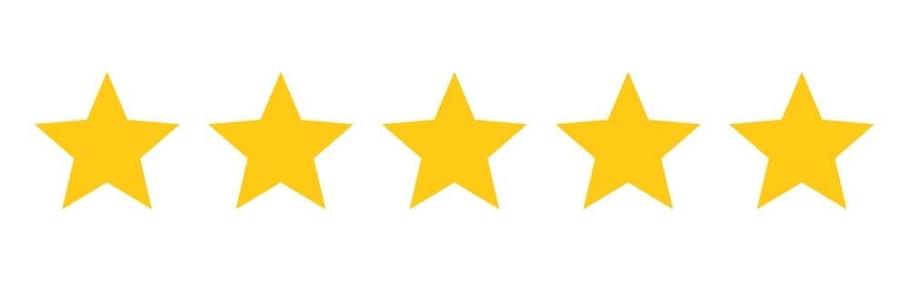 5 star rating